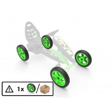 Колесо 12, 5х2, 50-9 (зеленое) для Rally Force